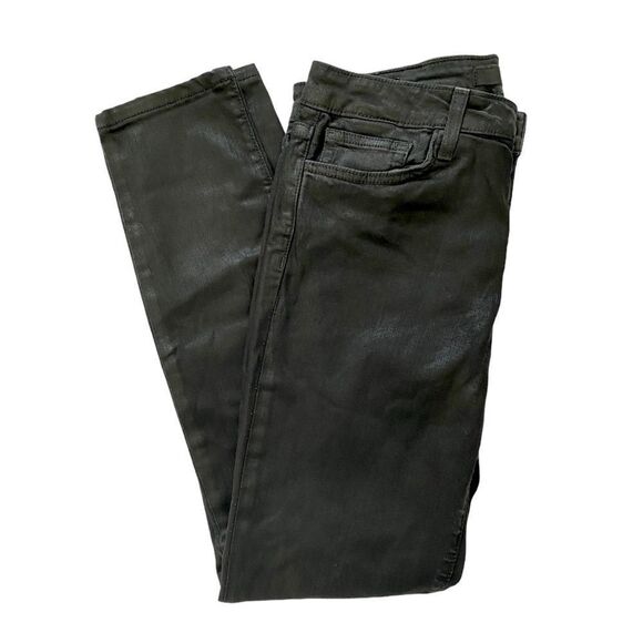 Joe’s Jeans “The Skinny” Coated Skinny Ankle Jeans Black Women’s US Size 28 - Picture 3 of 11